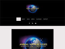 Tablet Screenshot of animalwelfareissues.com
